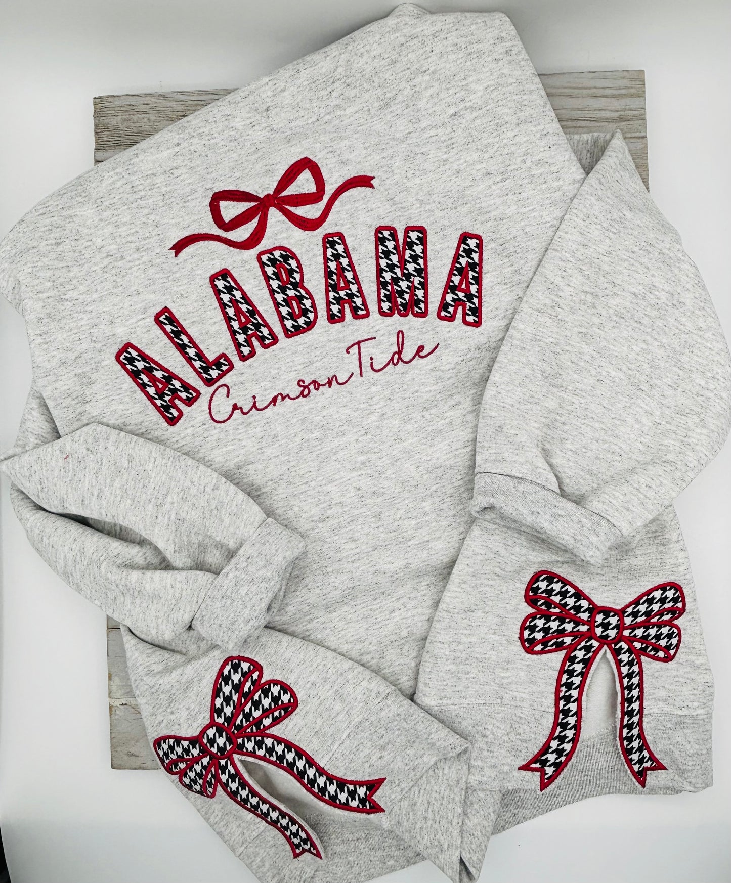 College Football Applique Sweatshirt