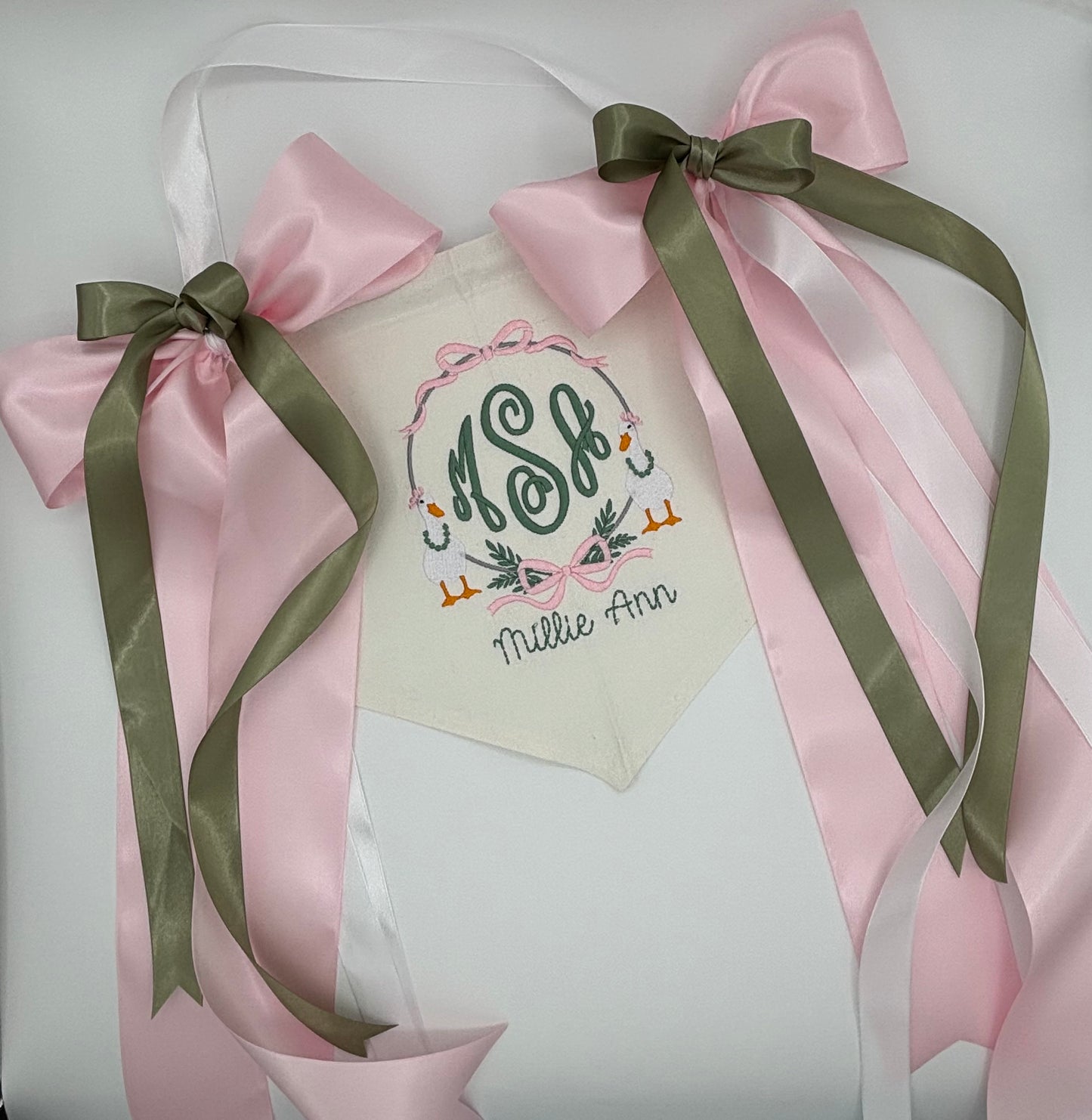 Goose/Duck Birth Announcement Banner