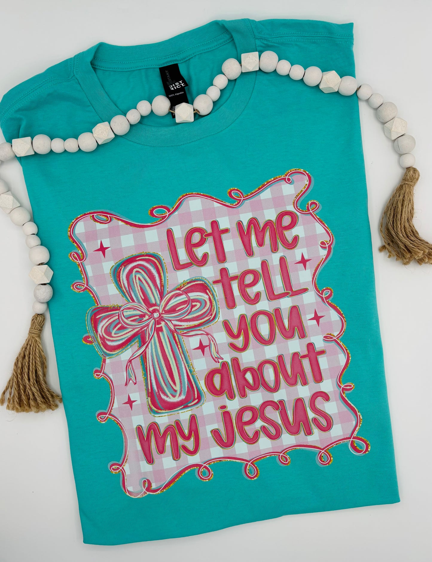 Let me tell you about my Jesus DTF print