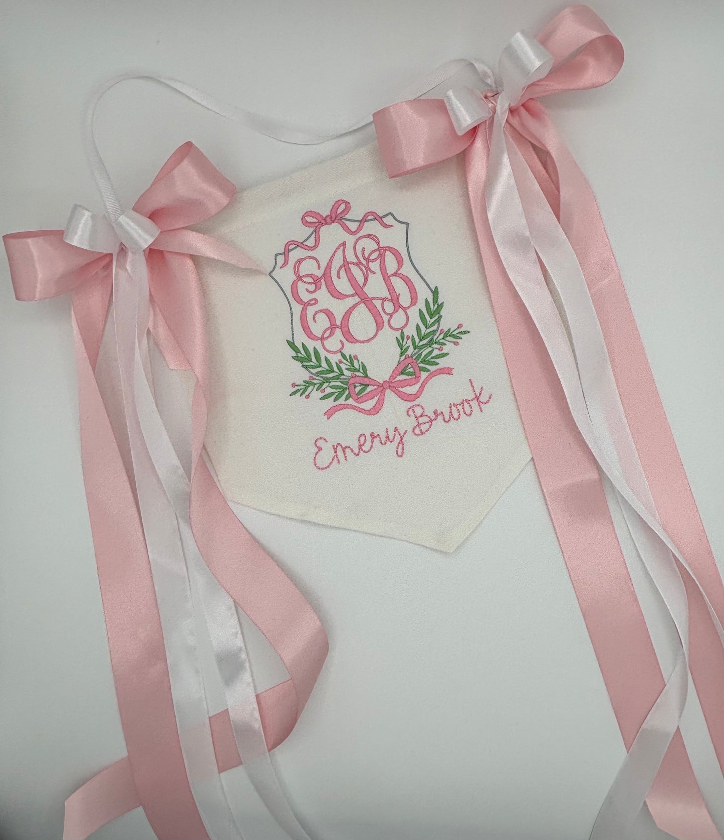 Basic Birth Announcement Banner: Baby Girl
