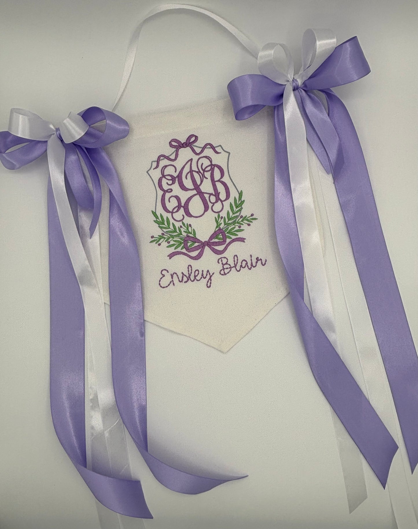 Basic Birth Announcement Banner: Baby Girl
