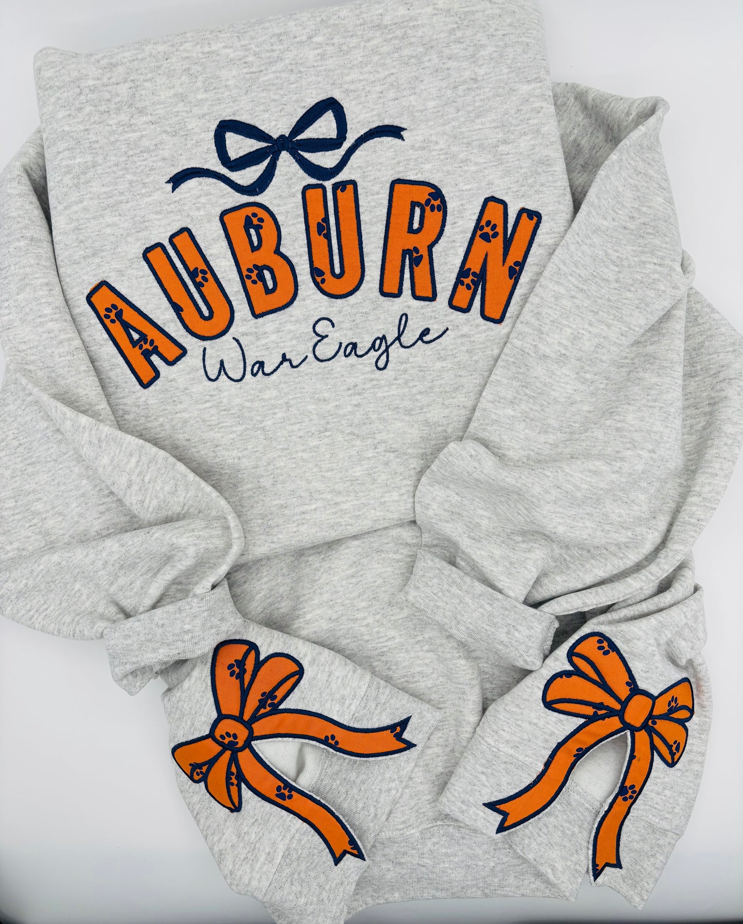 College Football Applique Sweatshirt