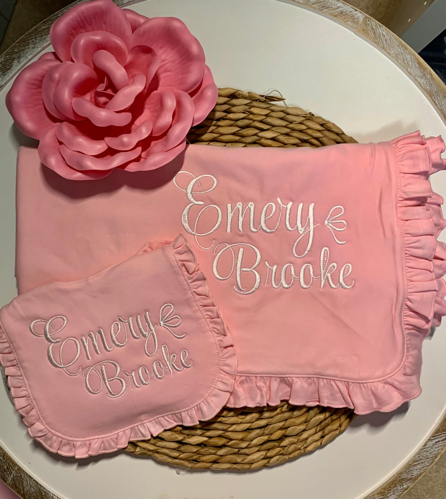 Baby Coming Home Outfit: BubbleGum Pink Layette