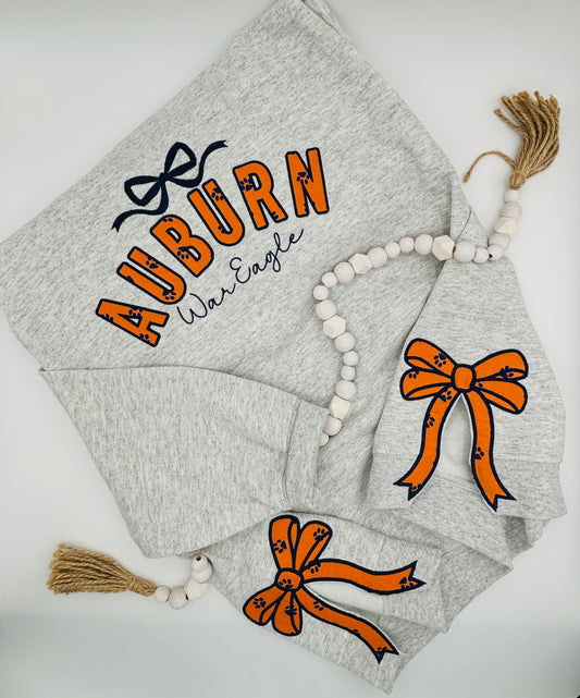 Auburn War Eagle Applique sweatshirt