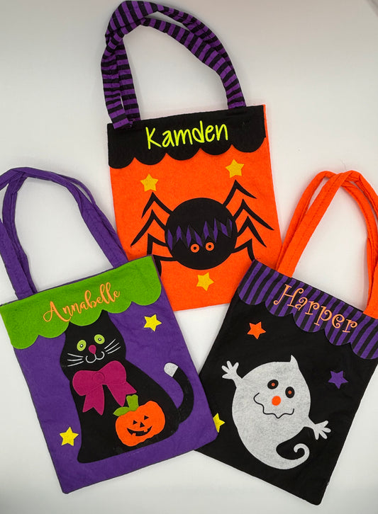 Halloween Treat Bags Customized