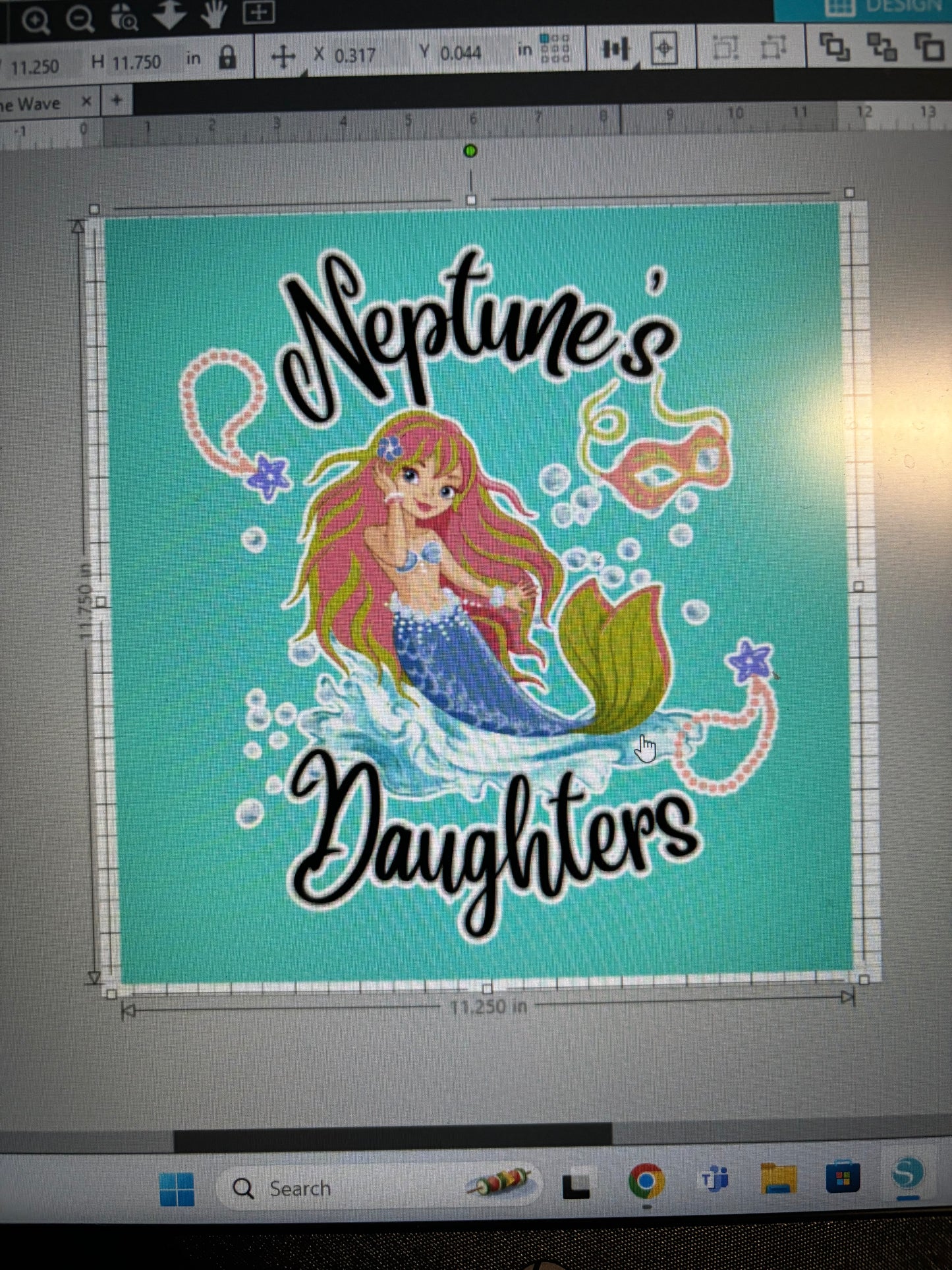 Neptunes Daughters Custom Graphic Tee