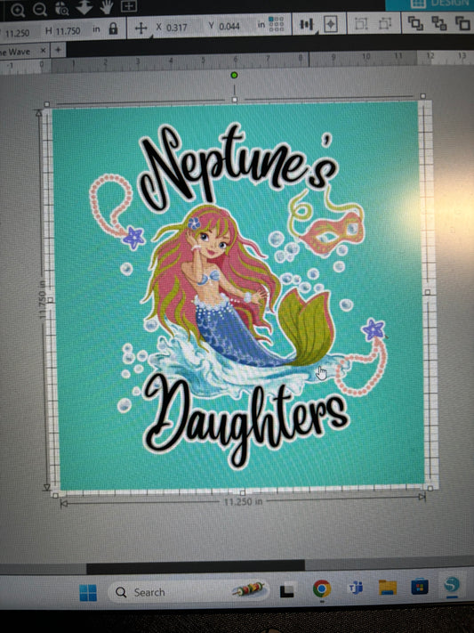 Neptunes Daughters Custom Graphic Tee