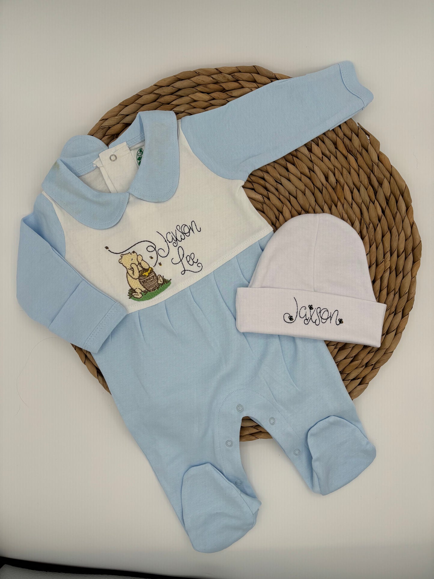 Footed Sleeper: Vintage Winnie