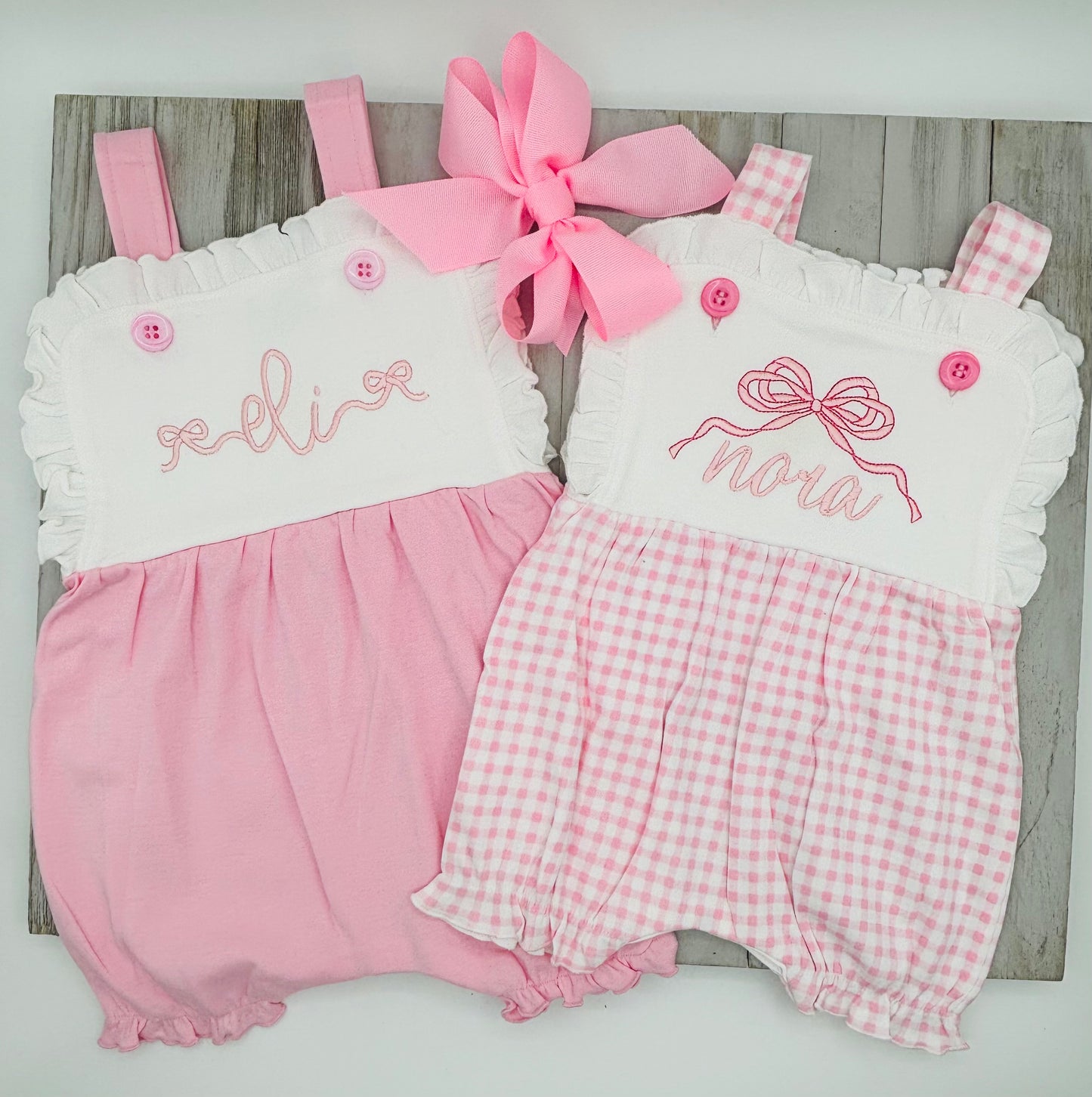 Girls Bubble Romper Sunsuit
