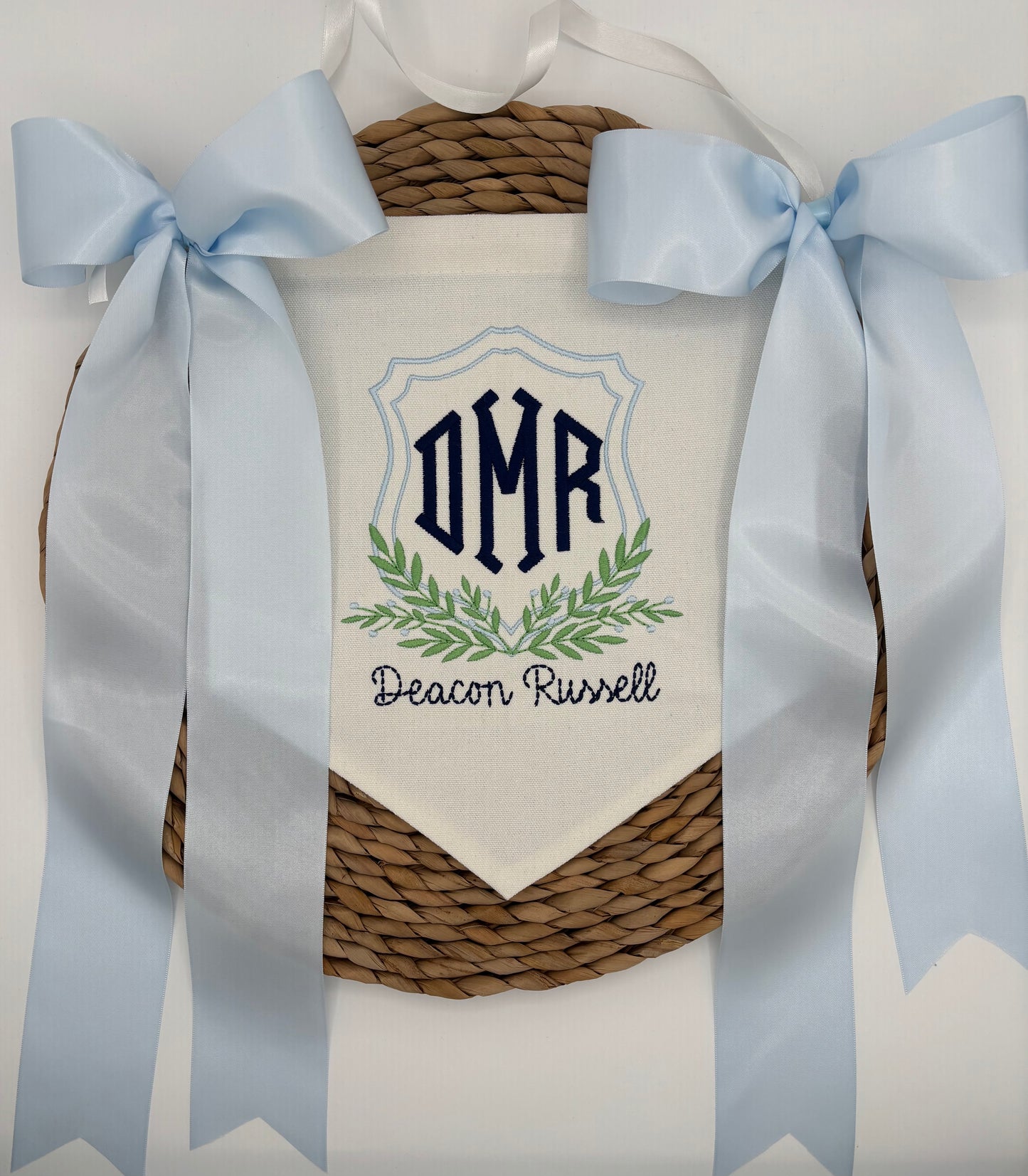 Basic Birth Announcement Banner: Baby boy