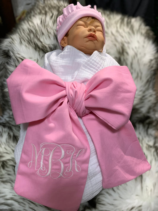 Swaddling Sash for newborn photos: Boy or Girl